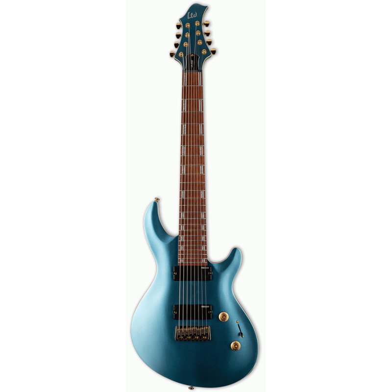 ESP LTD Javier Reyes JR-208 8-String Baritone Guitar Pelham Blue