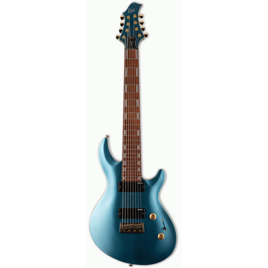ESP LTD Javier Reyes JR-208 8-String Baritone Guitar Pelham Blue