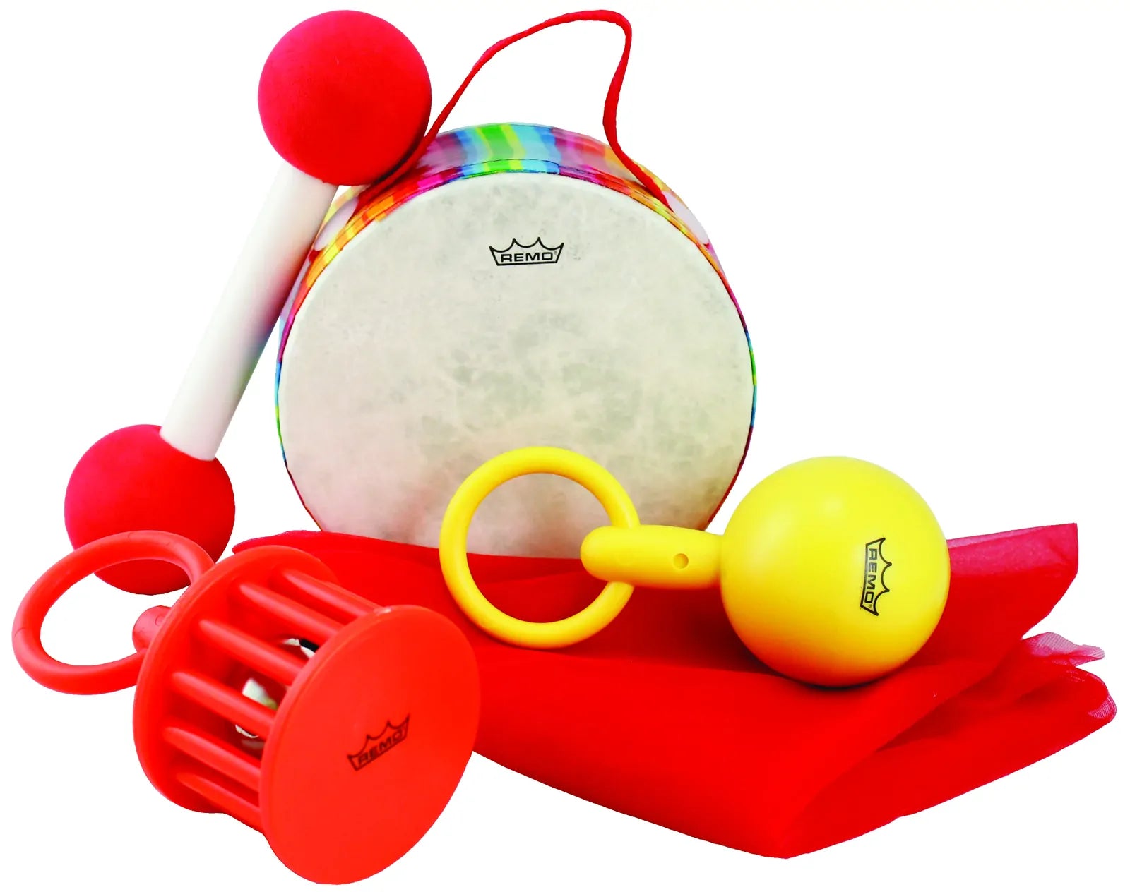 Remo Kleiner Babies Make Music Kit - Infant Drum Kit with Mallet and Accessories