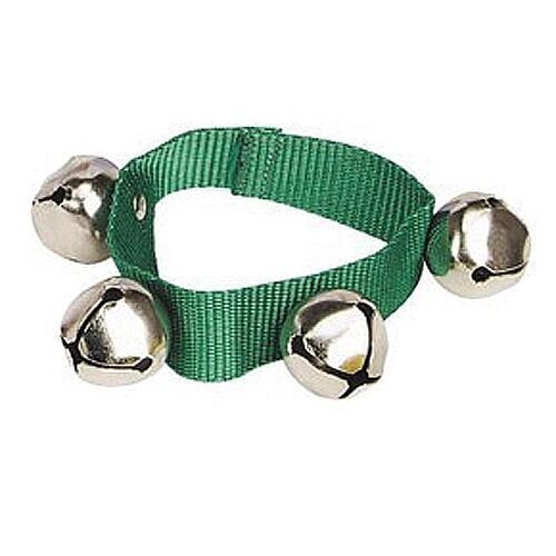Remo - Lynn Kleiner - Bells Belt  Children's percussion, green wrist band