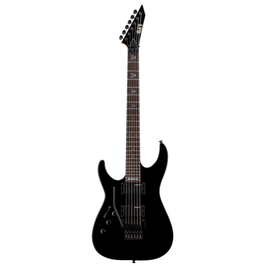LTD KH-202LH Kirk Hammett Signature Left Hand Electric Guitar Black Finish