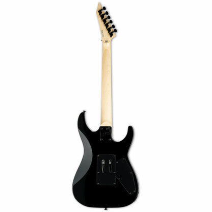 LTD KH-202LH Kirk Hammett Signature Left Hand Electric Guitar Black Finish — view 2