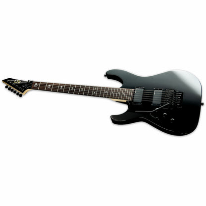 LTD KH-202LH Kirk Hammett Signature Left Hand Electric Guitar Black Finish — view 3