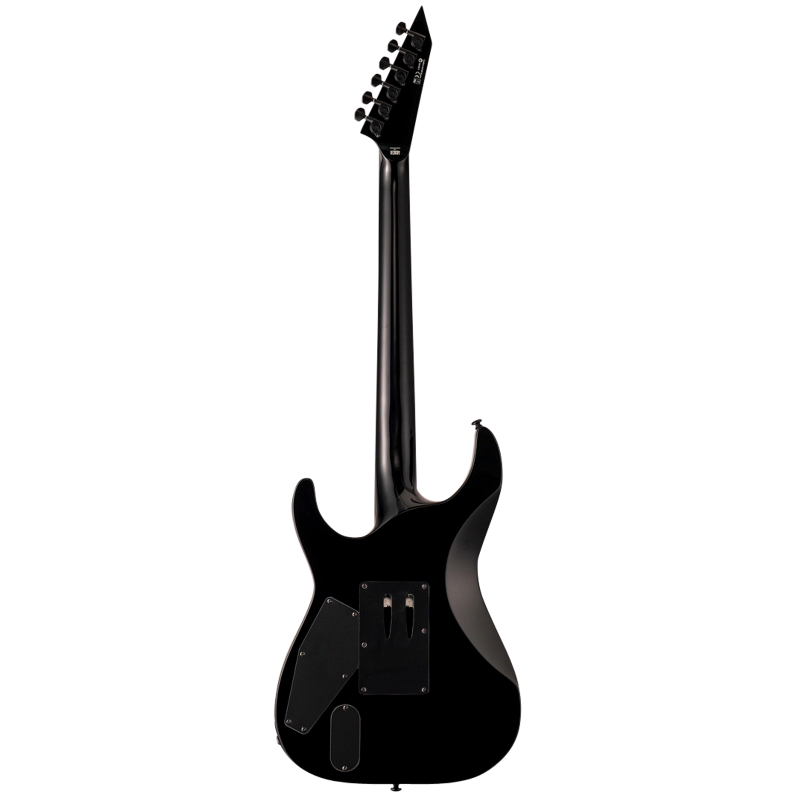 LTD KH-602 Kirk Hammett Signature Guitar with Floyd Rose Bridge and EMG Pickups, Black Finish — view 2