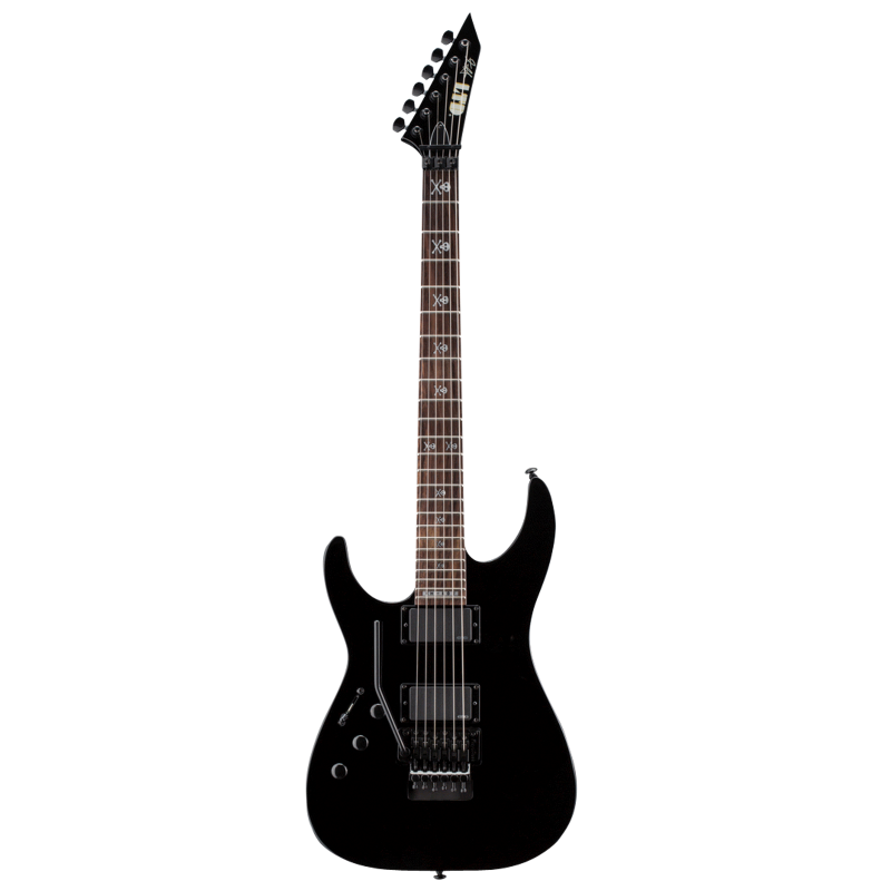 LTD KH-602LH Kirk Hammett Signature Left Handed Electric Guitar Black Finish