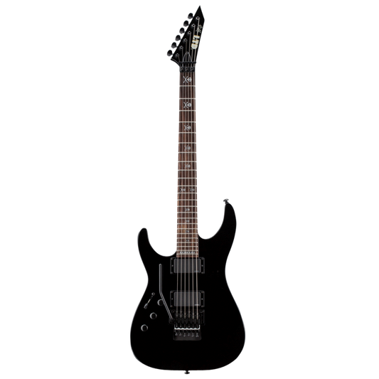LTD KH-602LH Kirk Hammett Signature Left Handed Electric Guitar Black Finish