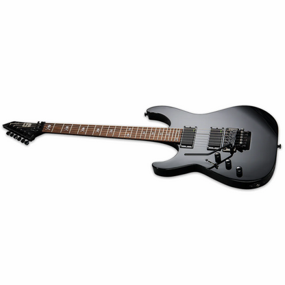 LTD KH-602LH Kirk Hammett Signature Left Handed Electric Guitar Black Finish — view 3