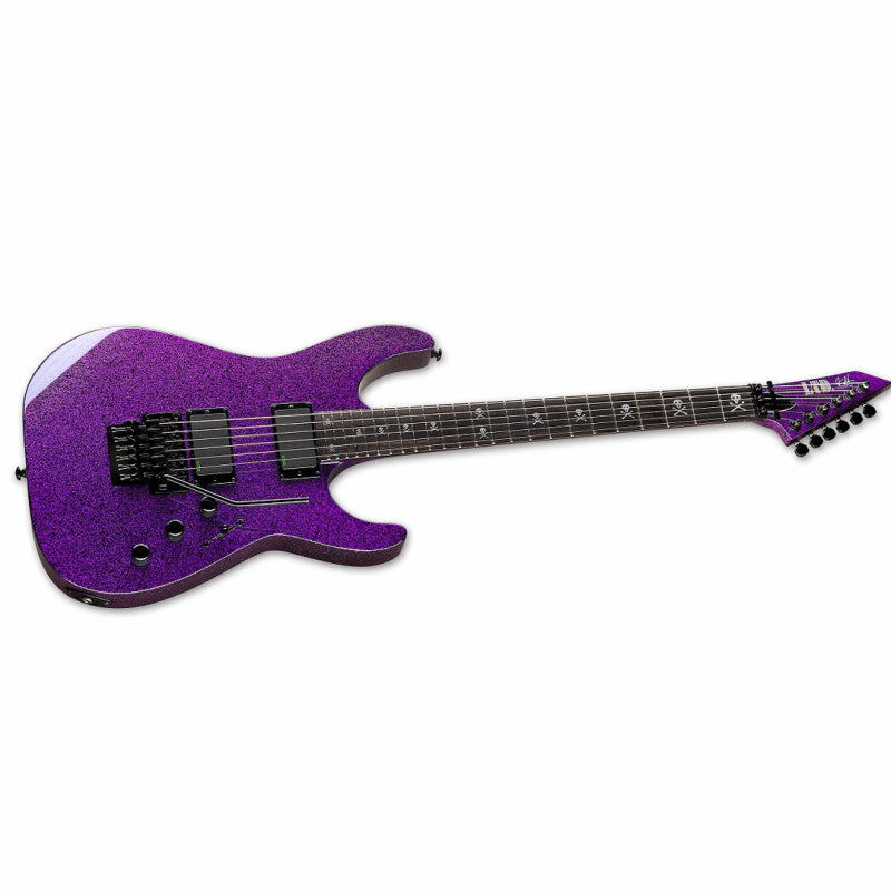 LTD KH-602 Kirk Hammett Signature Purple Sparkle Electric Guitar — view 3
