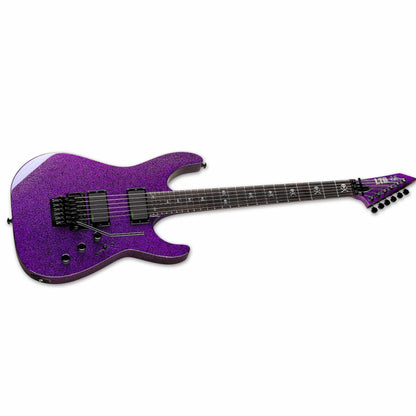 LTD KH-602 Kirk Hammett Signature Purple Sparkle Electric Guitar — view 3