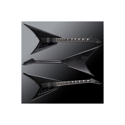 ESP LTD Kirk Hammett KH-V Black Sparkle Electric Guitar with Hardshell Case — view 3