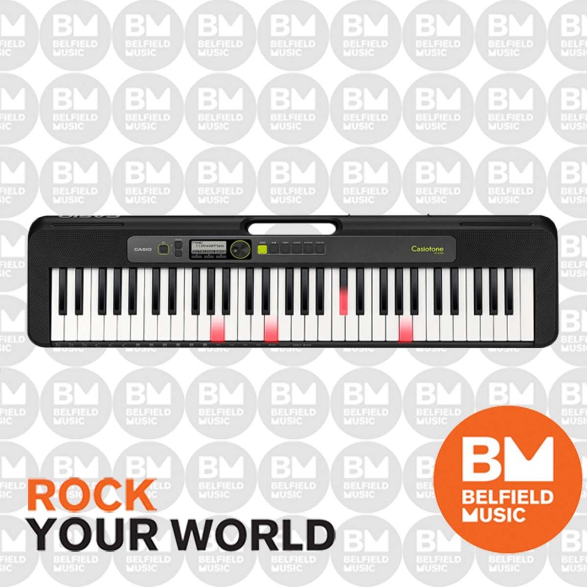 Casio 61 Key Lighting Keyboard LK-S250 with Touch Response, Key Lighting System, and App Connectivity — view 2