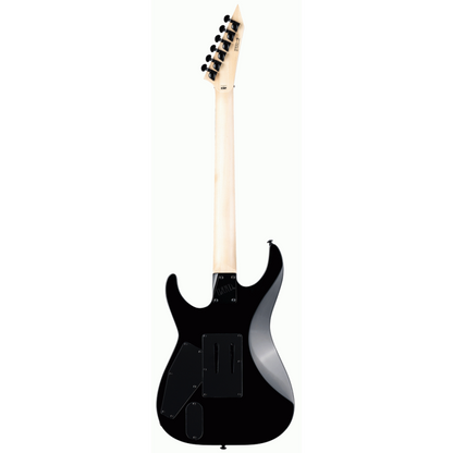 ESP LTD Deluxe M-1000 Maple Black Electric Guitar with Fishman Fluence Humbuckers — view 2