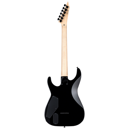 LTD M-1001NT Electric Guitar in Charcoal Burst with Quilted Maple Top and Macassar Ebony Fingerboard — view 2