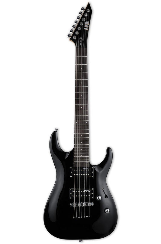 ESP LTD M-17 7 String Elec Gtr Black-No Bag Electric Guitar