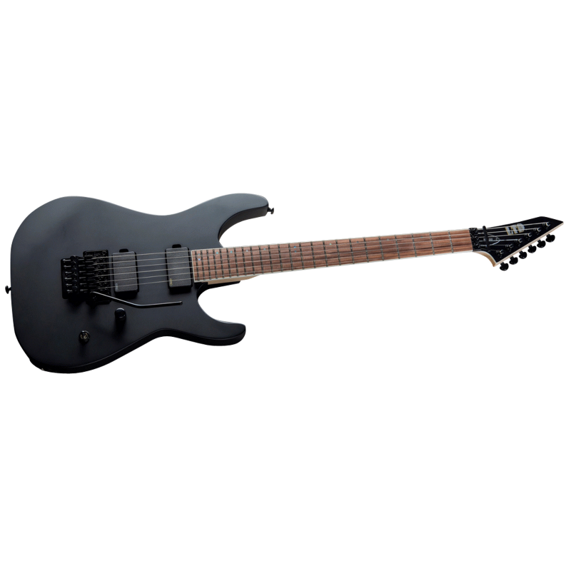 LTD M-400 Black Satin Electric Guitar — view 3