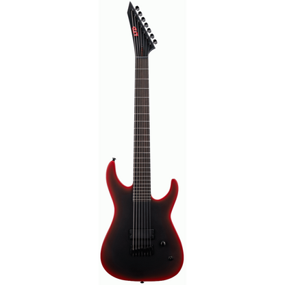 ESP LTD M7 Black Metal Red Satin Electric Guitar