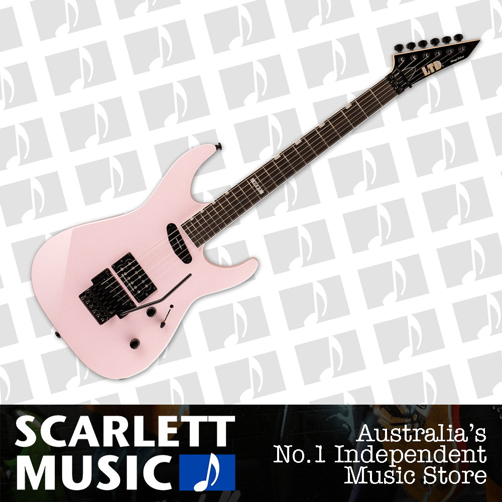 ESP LTD Mirage Deluxe '87 Electric Guitar Pearl Pink — view 2