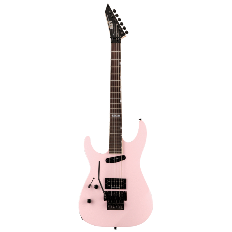 LTD Mirage Deluxe '87 Pearl Pink Left Handed Electric Guitar