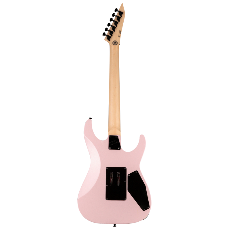 LTD Mirage Deluxe '87 Pearl Pink Left Handed Electric Guitar — view 2