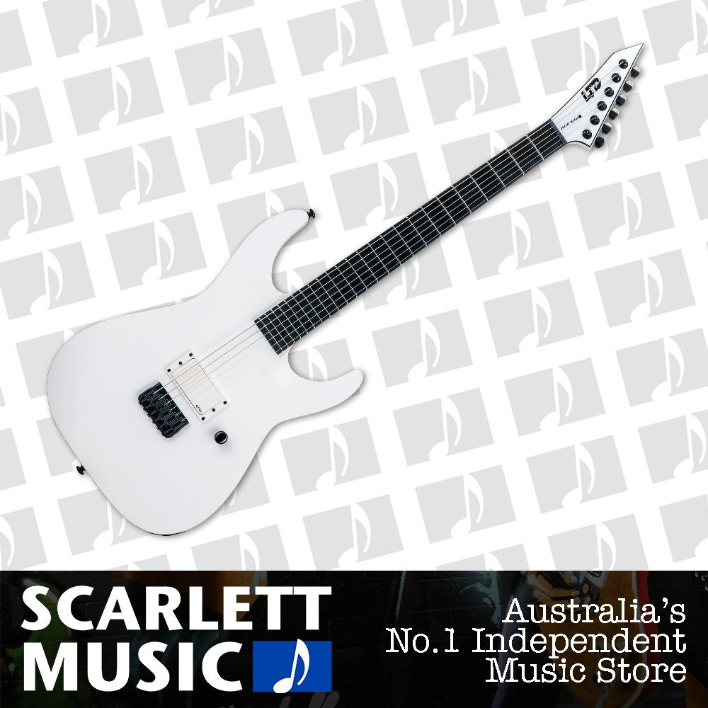ESP LTD M-HT Arctic Metal Series Snow White Satin — view 2