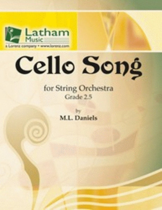 Cello Song So2 Score/Parts Book