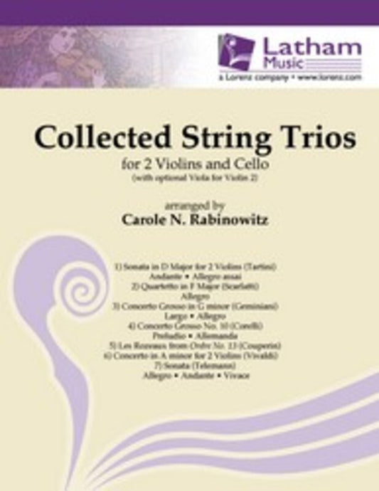 Collected String Trios For 2 Violins And Cello (Softcover Book)