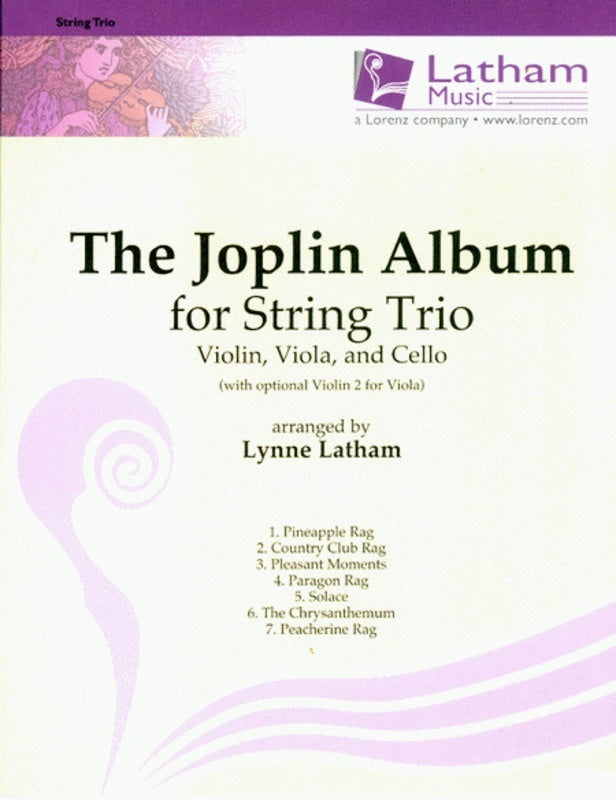 Joplin Album For String Trio Parts Book