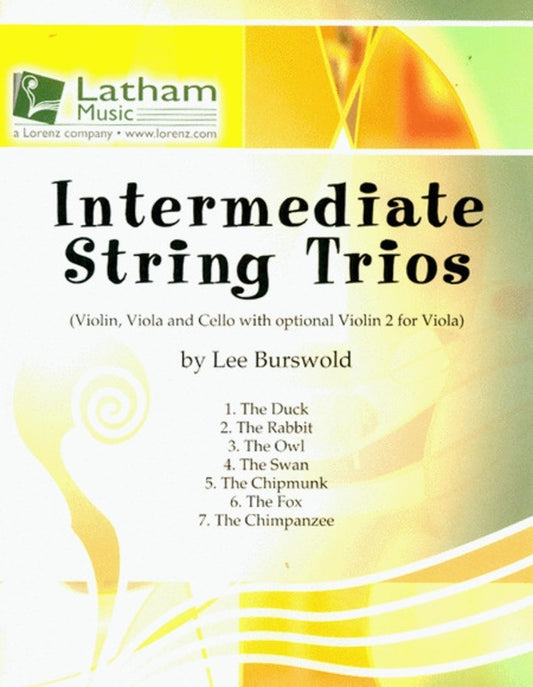 Intermediate String Trios Score/Parts Book