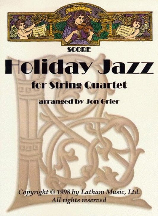 Holiday Jazz String Quartet Parts (Set Of Parts) Book