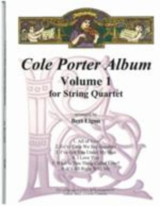 Cole Porter Album Vol 1 String Quartet Parts (Set Of Parts) Book