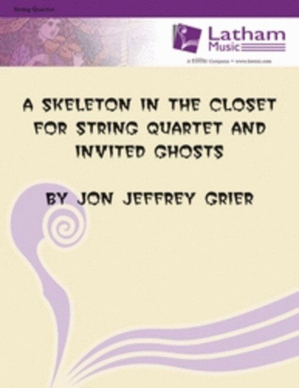 A Skeleton in the Closet String Quartet SC/PTS by Jon Grier - Latham Music