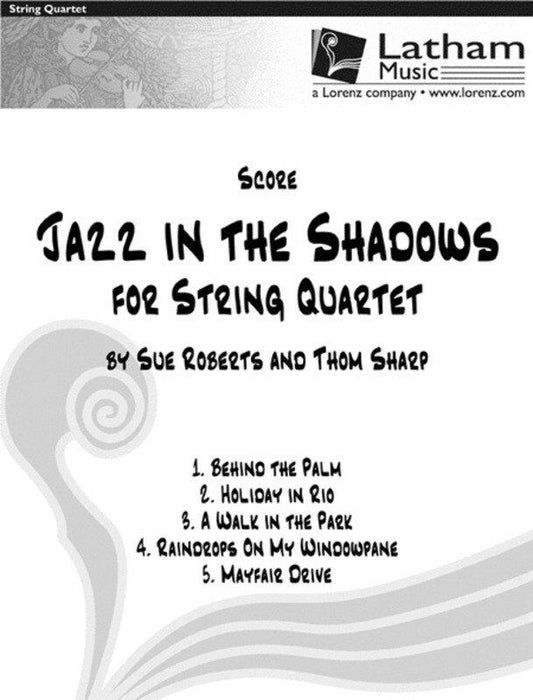 Jazz in the Shadows for String Quartet Score