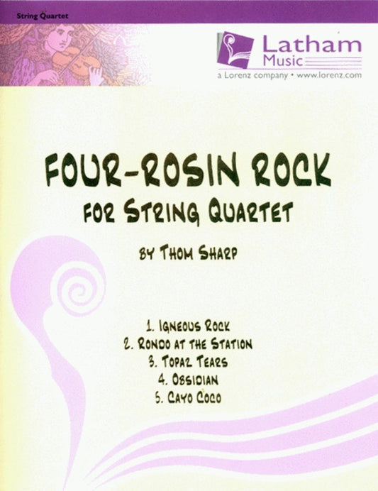 Four Rosin Rock For String Quartet Parts Book
