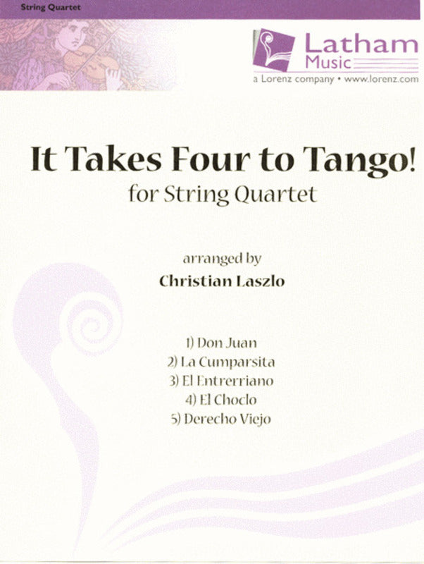 It Takes Four To Tango For String Quartet Book