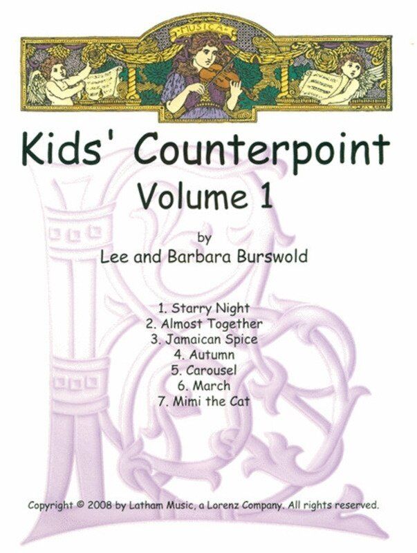 Burswold Kids Counterpoint Vol 1 for 2 Violins - 7 Duets for Elementary Students