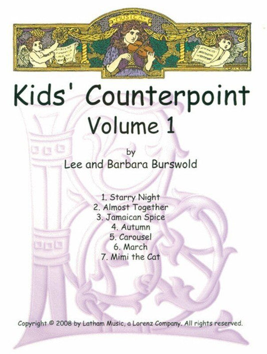 Burswold Kids Counterpoint Vol 1 for 2 Violins - 7 Duets for Elementary Students