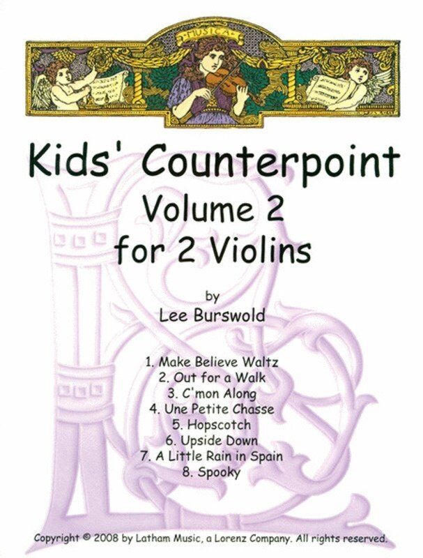 Burswold - Kids Counterpoint Vol 2 for 2 Violins