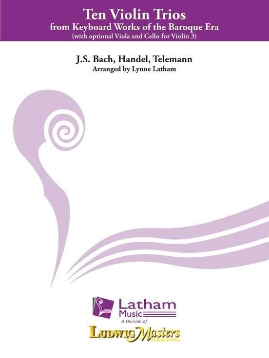 10 Violin Trios Arranged by Lynne Latham with Optional Viola and Cello Parts — view 2