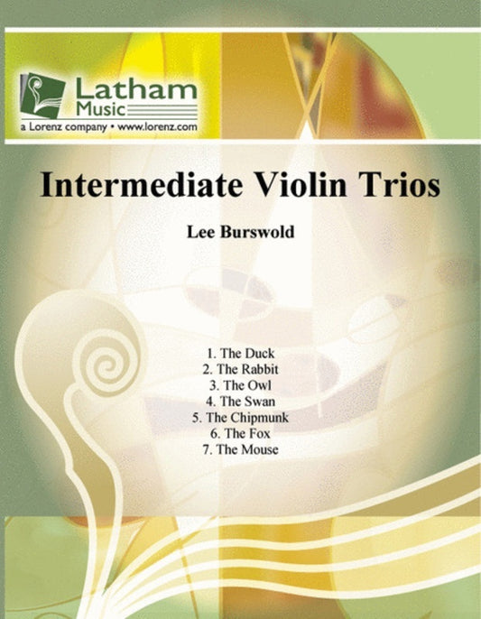 Intermediate Violin Trios Book