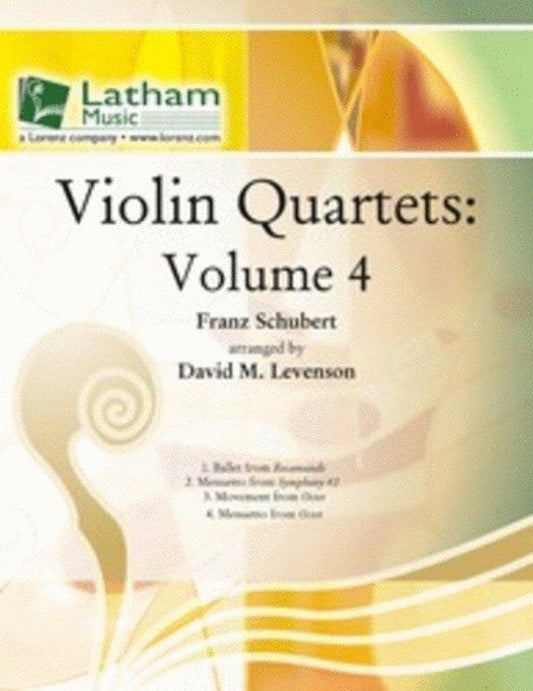 Violin Quartets Vol 4 Arranged by Levenson SC/Pts
