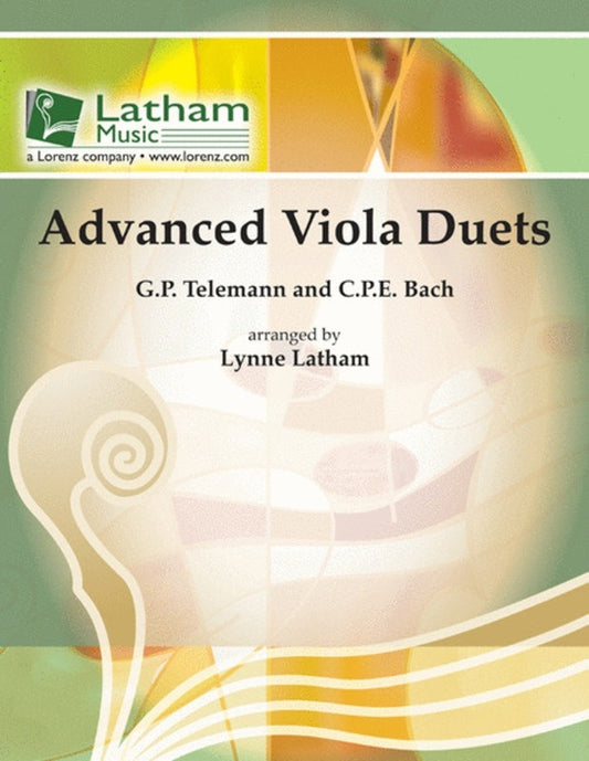 Advanced Viola Duets Arr Latham 2Vla Book