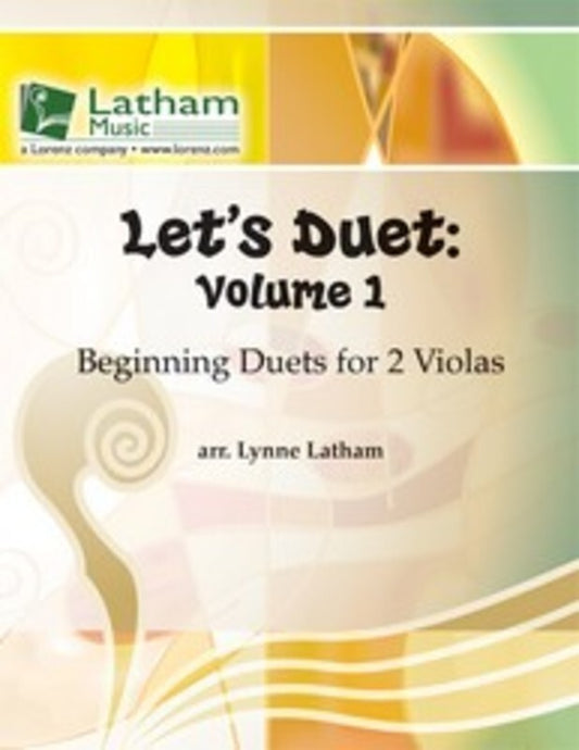 Lets Duet Vol 1 For 2 Violas (Softcover Book)