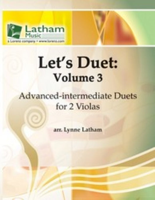 Lets Duet Vol 3 For 2 Violas (Softcover Book)
