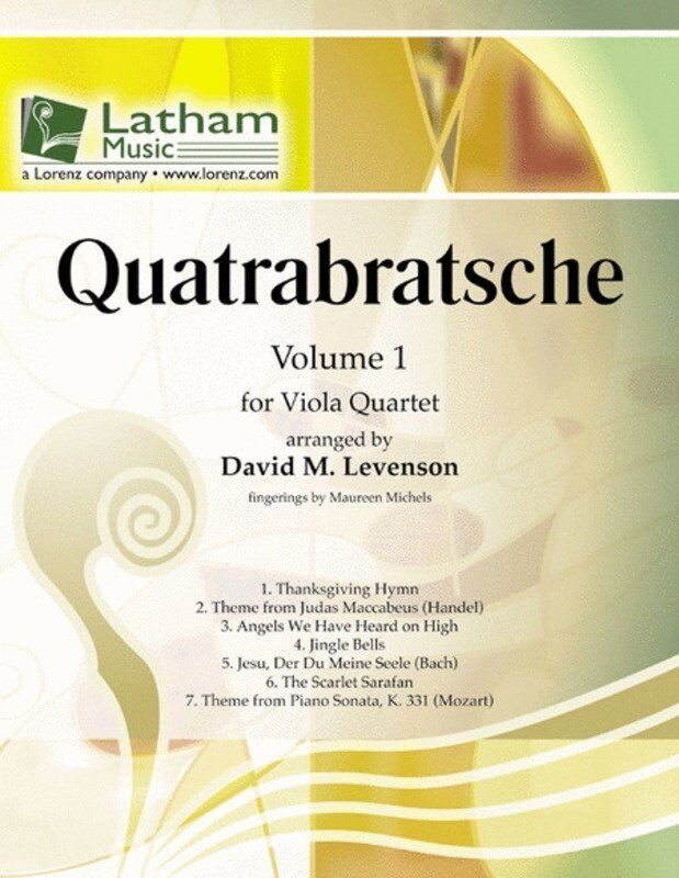 Quatrabratsche Vol 1 for Viola Quartet Arranged by David Levenson