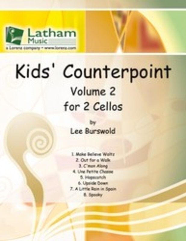 Kids Counterpoint Vol 2 For 2 Cellos (Softcover Book)