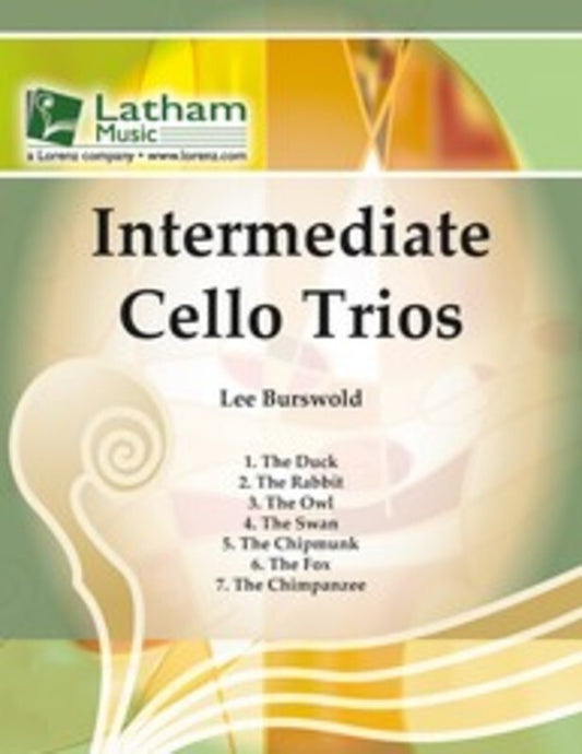 Intermediate Cello Trios Score/Parts Book