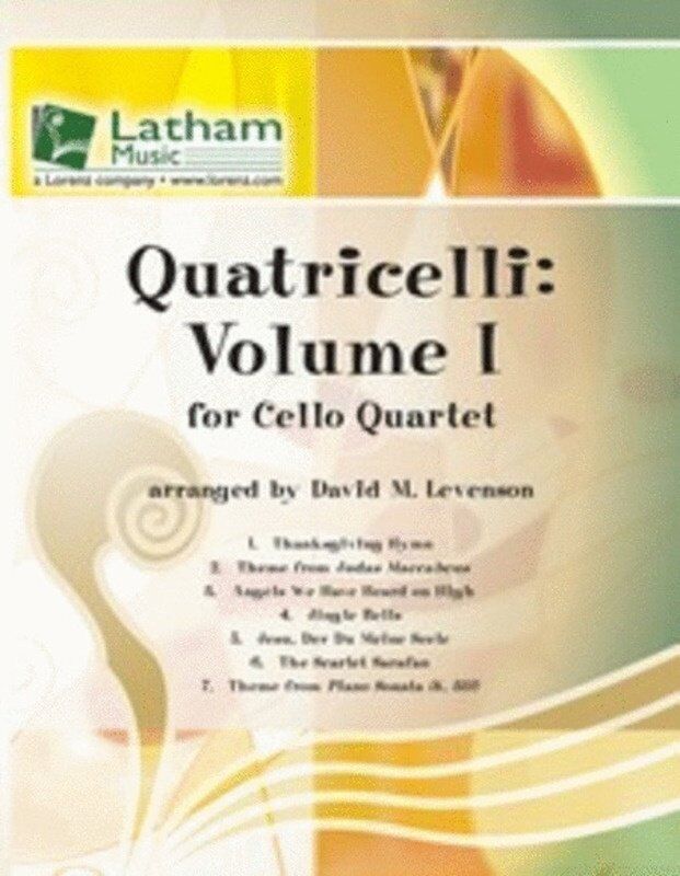Quatricelli Vol. 1 for Cello Quartet Arranged by David Levenson