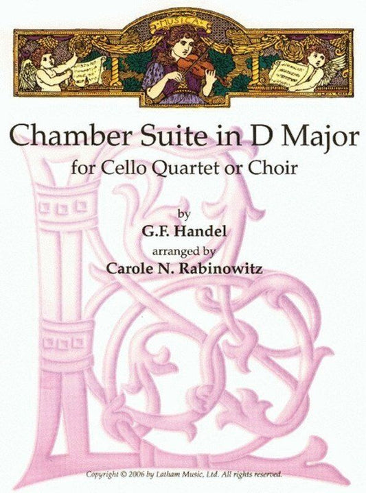 Handel - Chamber Suite in D for Cello Quartet/Choir SC/PTS