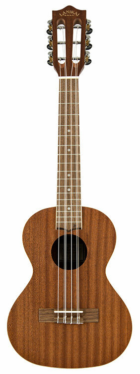 Lanikai Mahogany Series Tenor Ukulele with Padded Gig Bag - 6-String, Natural Satin Finish