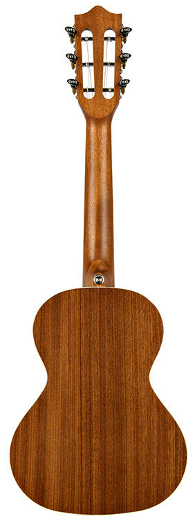 Lanikai Mahogany Series Tenor Ukulele with Padded Gig Bag - 6-String, Natural Satin Finish — view 2